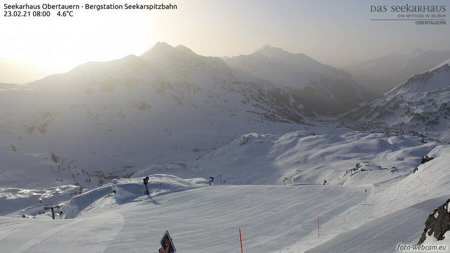 Webcam Seekarhaus / Obertauern heute in der Früh
