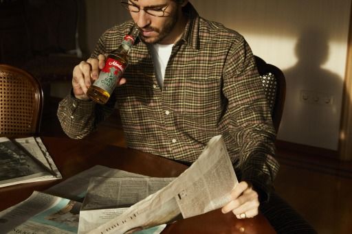 Almdudler Mate & Guarana in der 0,33 Liter Longneck Glasmehrwegflasche