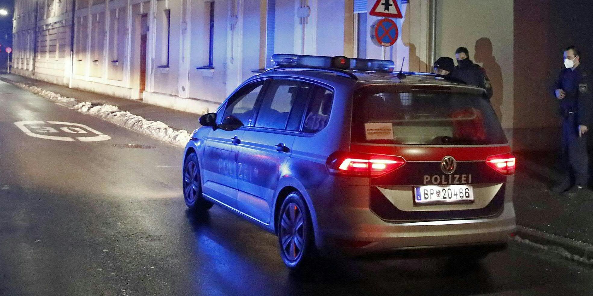 Polizeieinsatz in Klagenfurt. Symbolbild