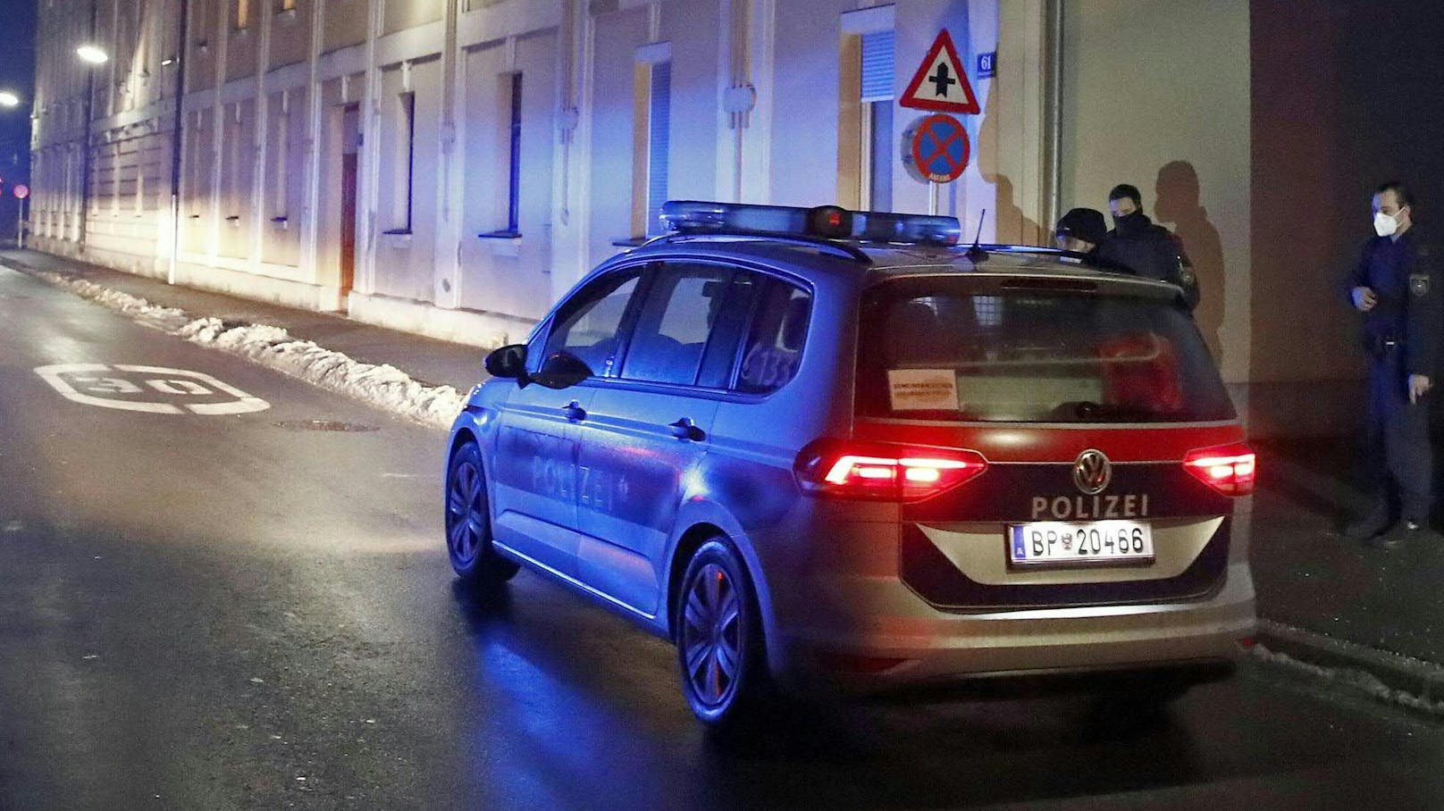 Polizeieinsatz in Klagenfurt. Symbolbild
