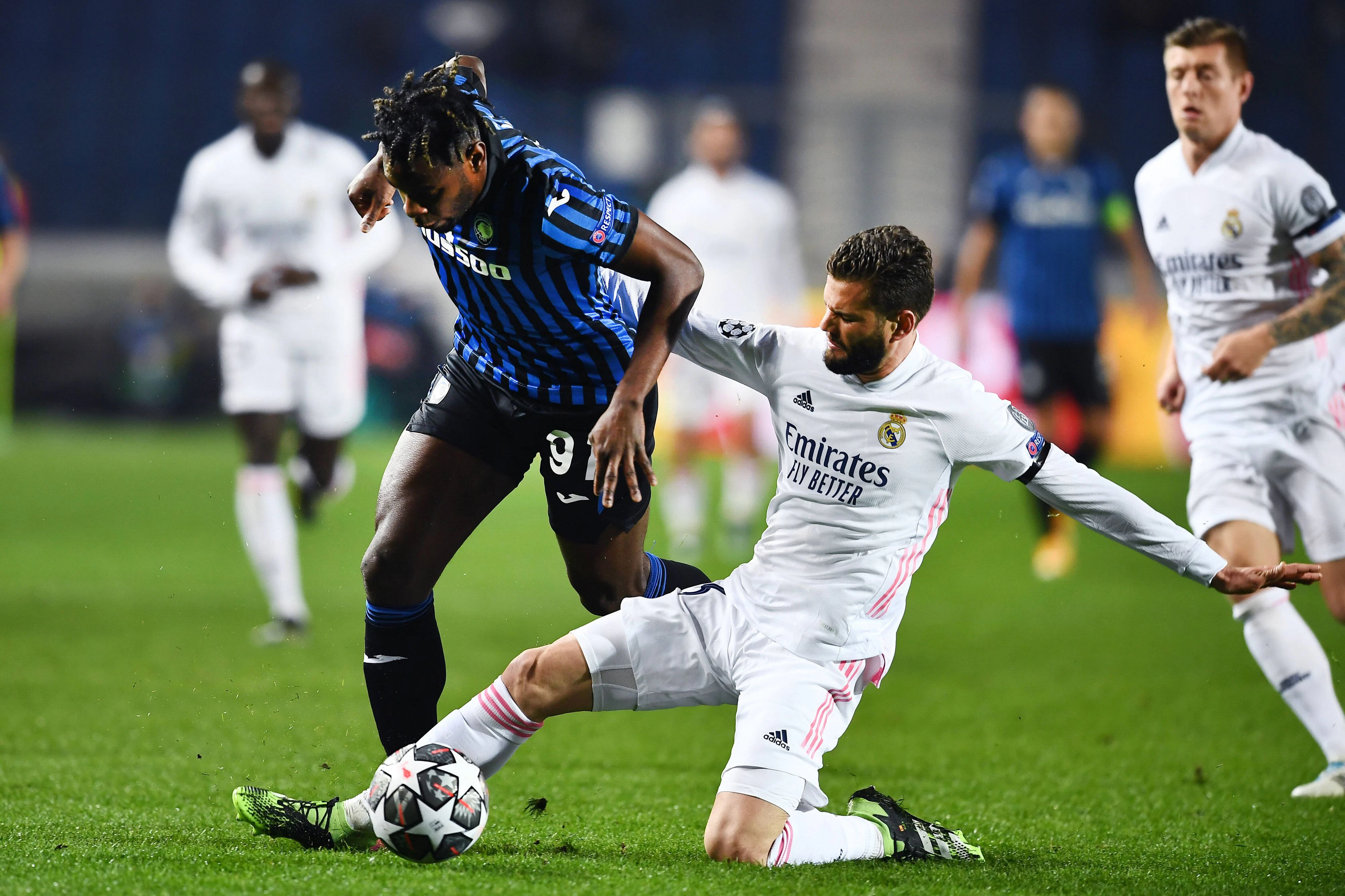 Real biss sich an Atalanta die Zähne aus