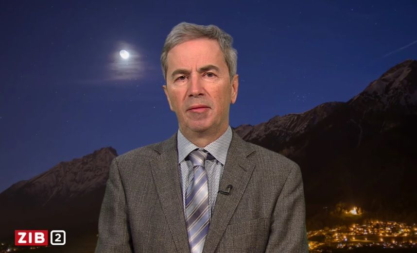 Infektiologe Günther Weiss: Im ZiB2-Interview. 