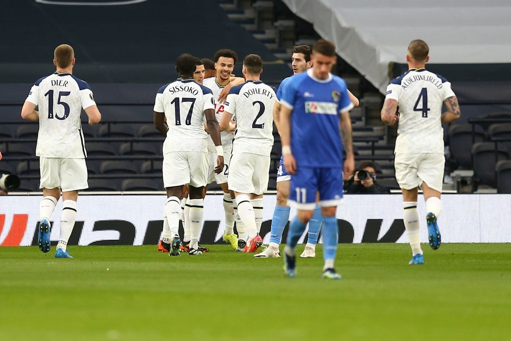 Del Alli traf per Fallrückzieher