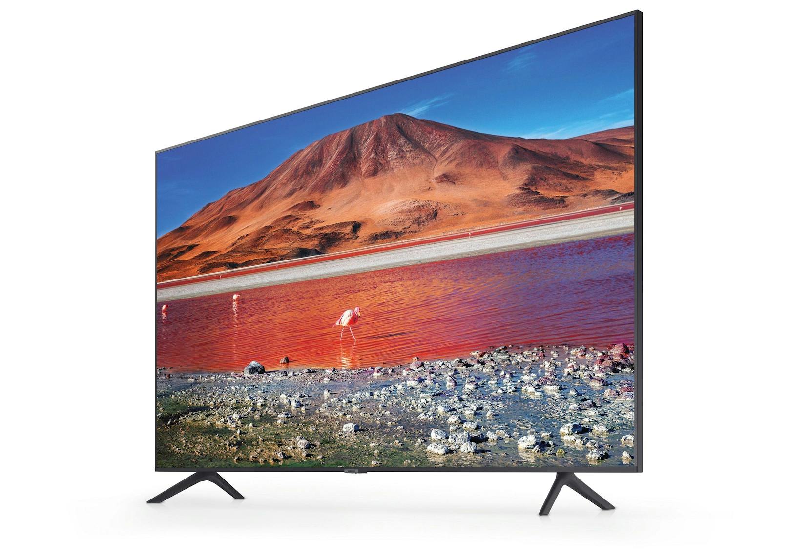 Der 43 Zoll große Ultra HD Smart TV 43TU7170 von Samsung.