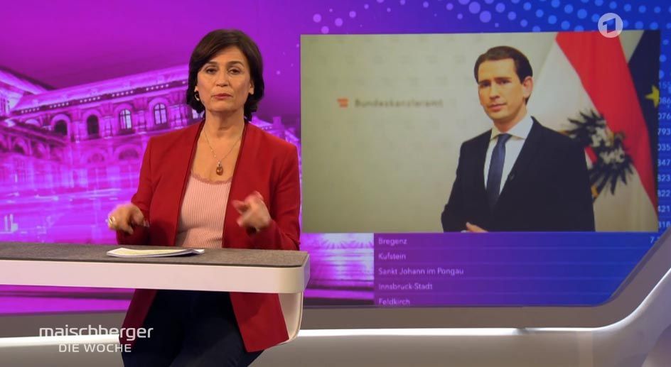 Bundeskanzler Sebastian Kurz in der Sendung "Meischberger".