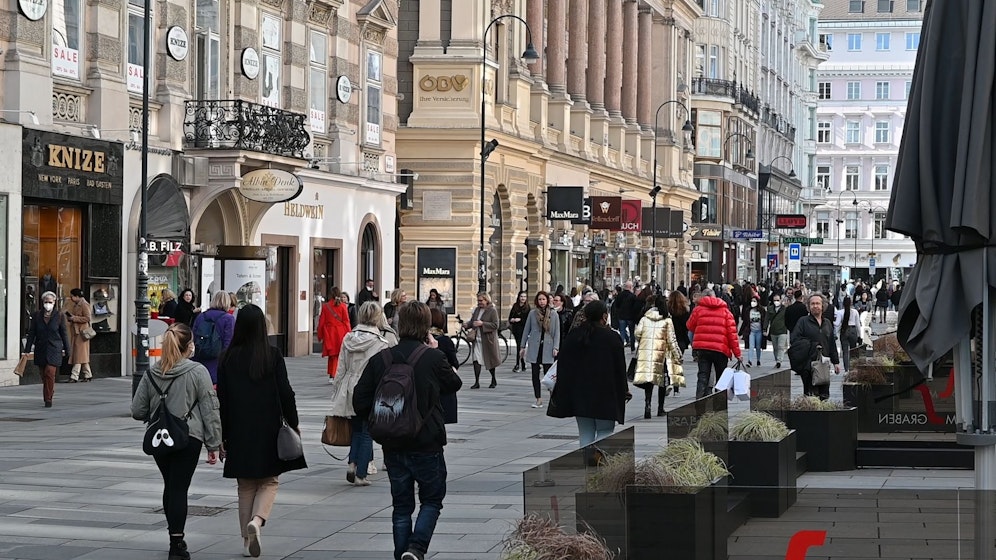 So voll war es in der Wiener City am Freitag