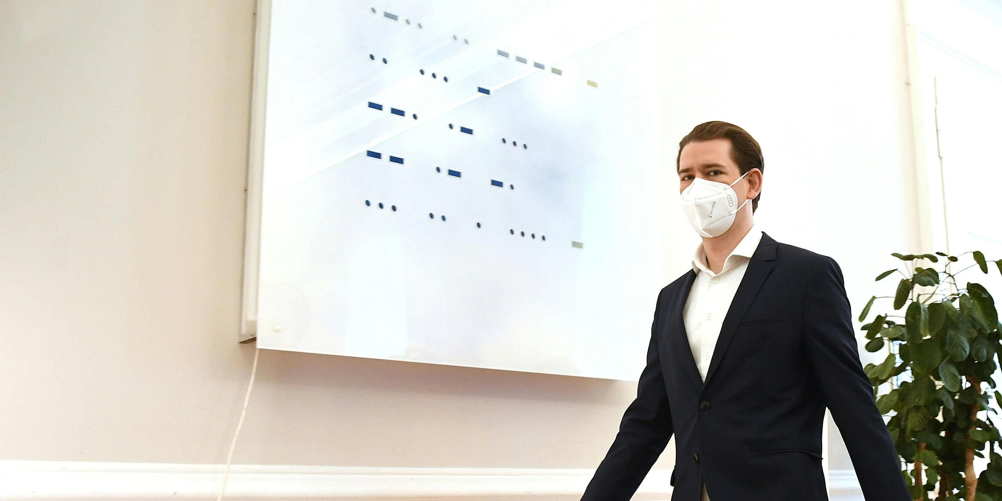 Sebastian Kurz (Archivfoto). Am Montag 1. März steigt der nächste Corona-Gipfel im Kanzleramt zu möglichen weiteren Öffnungsschritten.