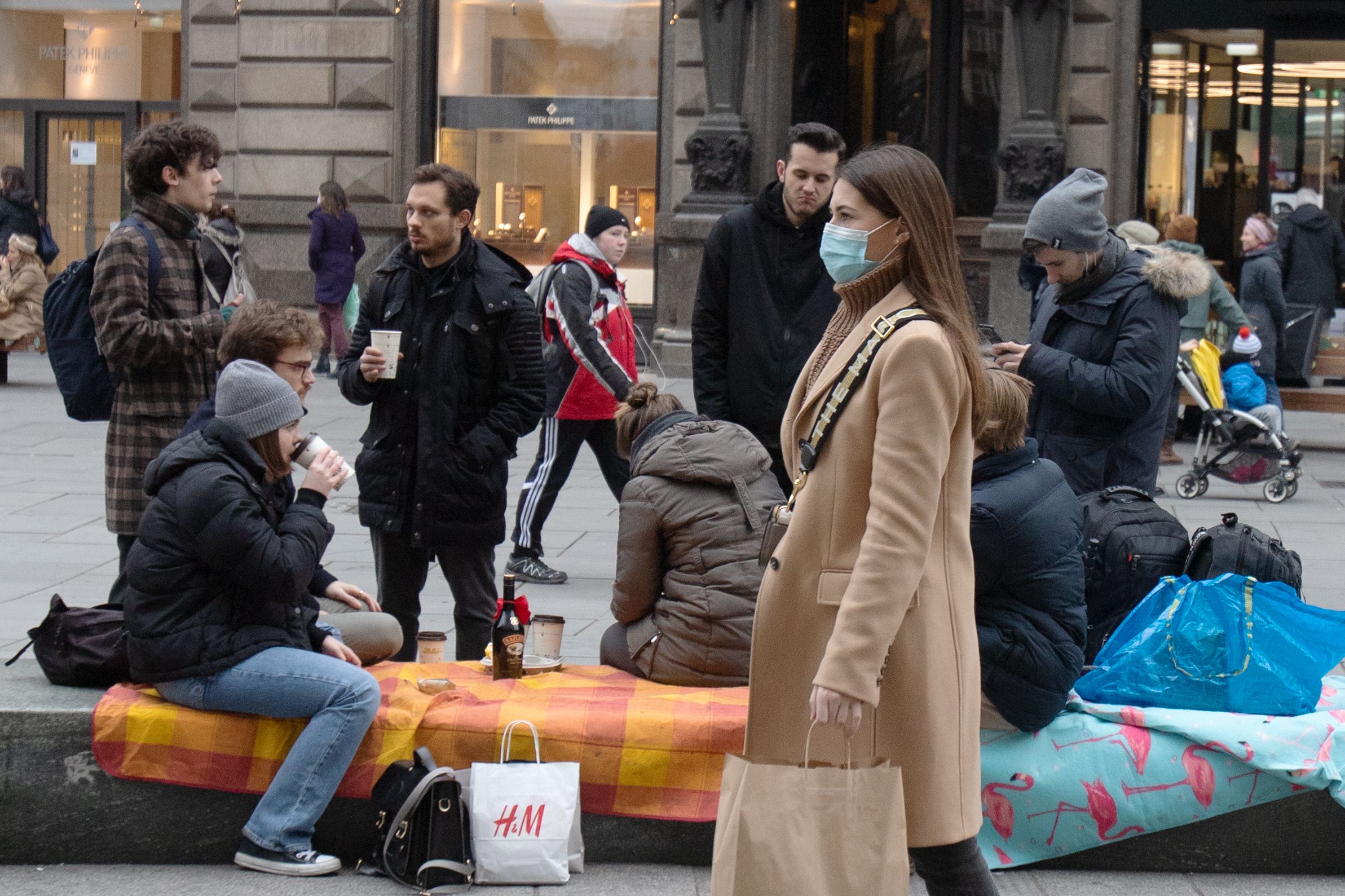 Maskenpflicht im Freien? Ein großer Teil der Österreicher ist dafür.
