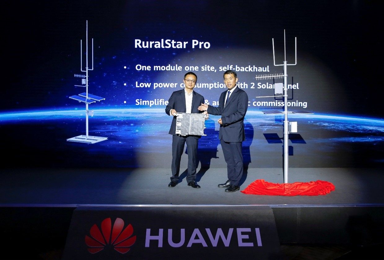 David Guo präsentiert Huawei RuralStar Pro.