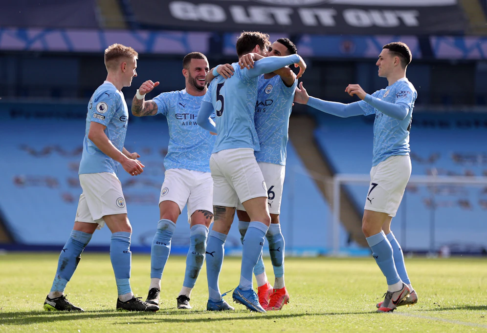 Jubel bei Manchester City