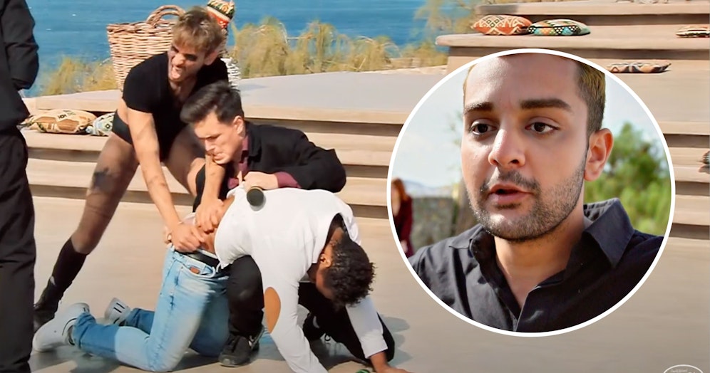 Shada wollte bei der Performance nicht mitmachen.