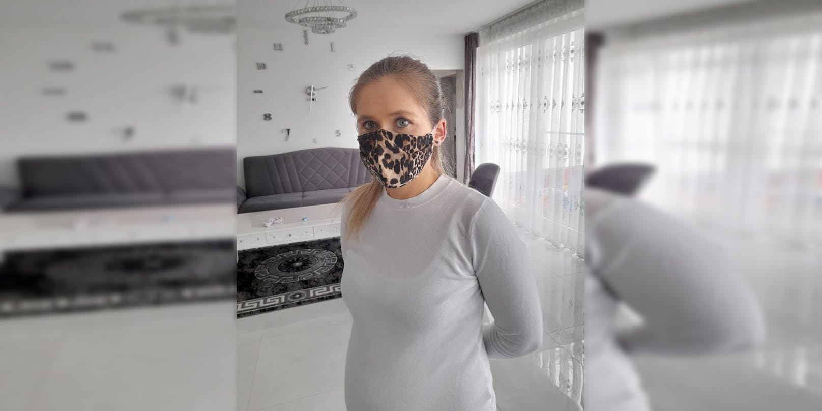 Patrycja (30) wurde aus einem Geschäft geschmissen, weil sie keine FFP2-Maske trug.