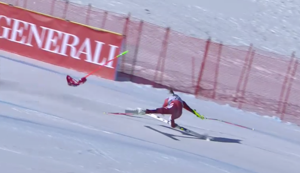 Rosina Schneeberger verliert die Kontrolle.