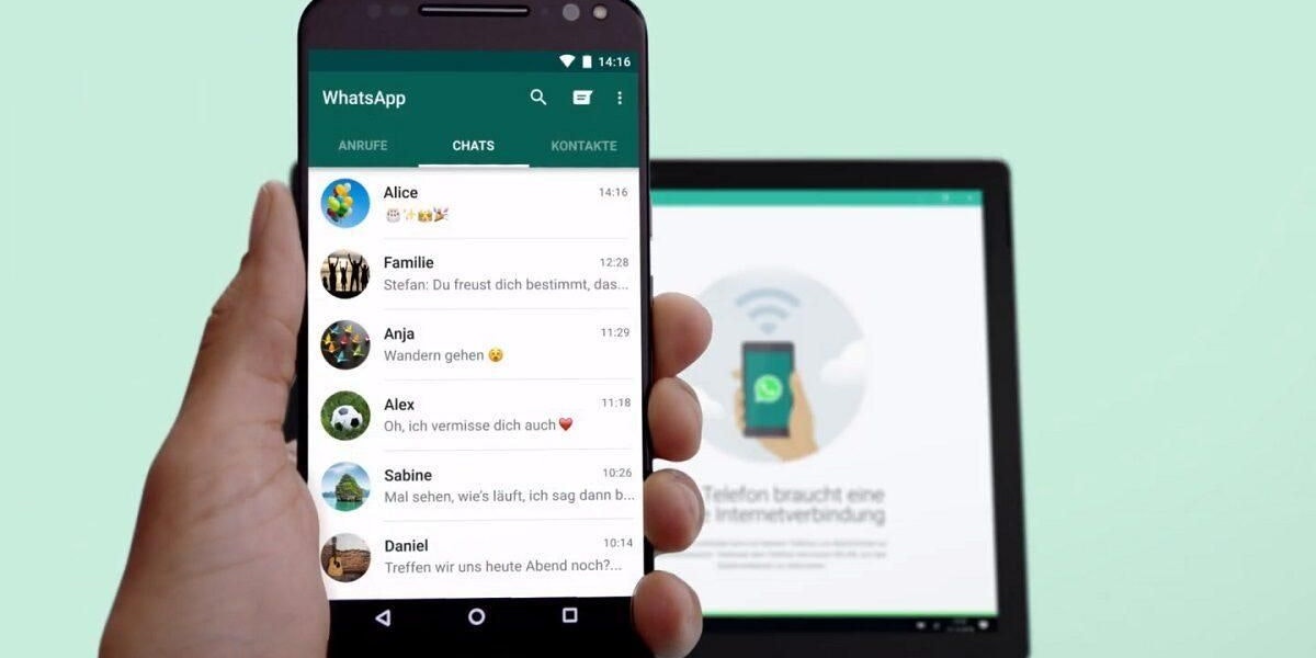 WhatsApp hat keinen Zugriff auf die biometrischen Daten, wie das Unternehmen erklärt.