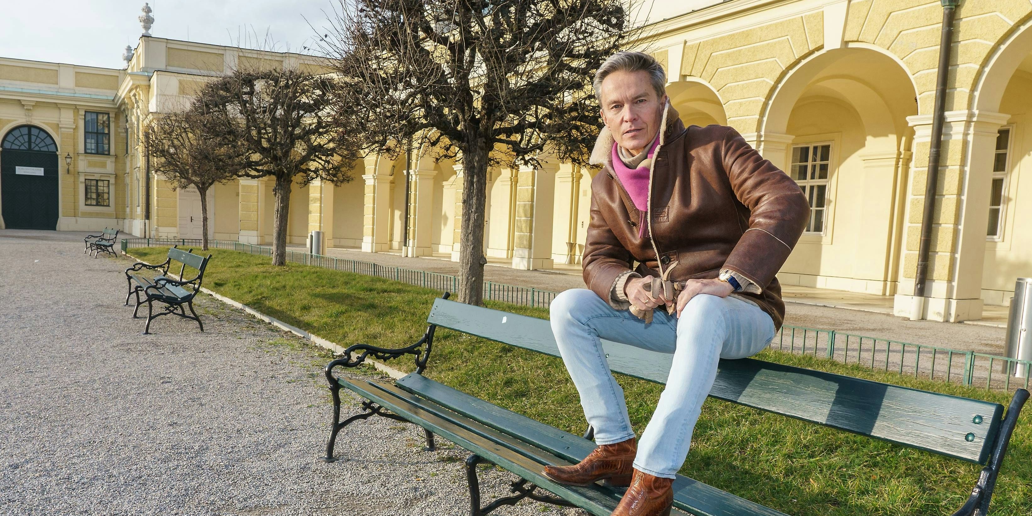 Spaziergang mit Alfons Haider in Schönbrunn