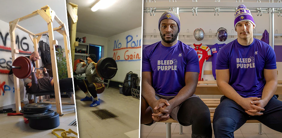 Leonel Misangumukini und Bernhard Seikovits