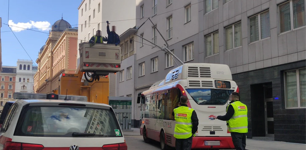 In der Wiener Innenstadt kam es am Donnerstag zu Verzögerungen