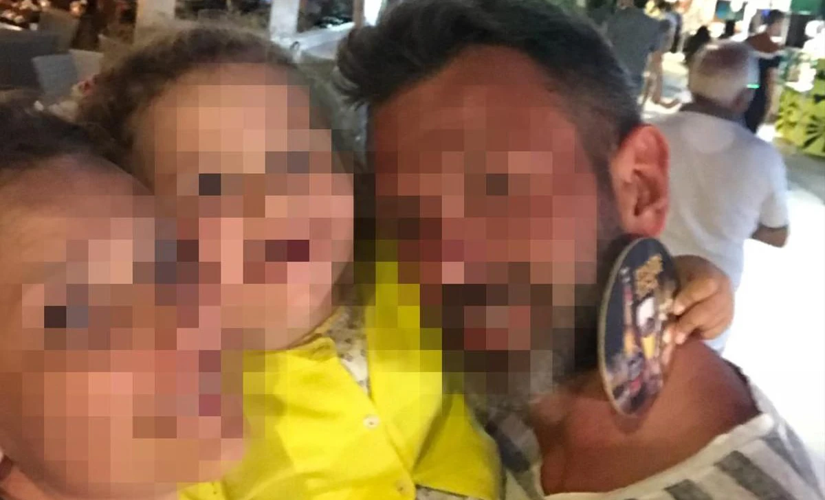 Italien sammelt für sie: Martina mit ihren Eltern.