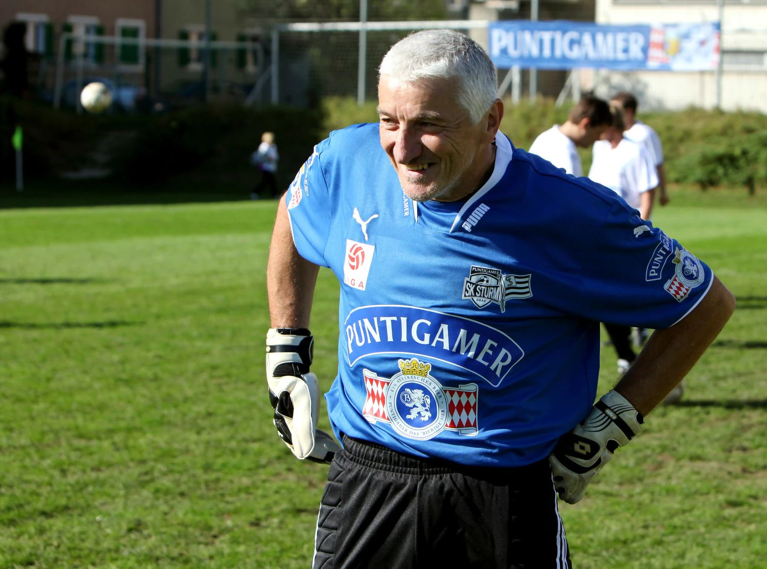 Walter Saria 2009 bei einem Benefizspiel.
