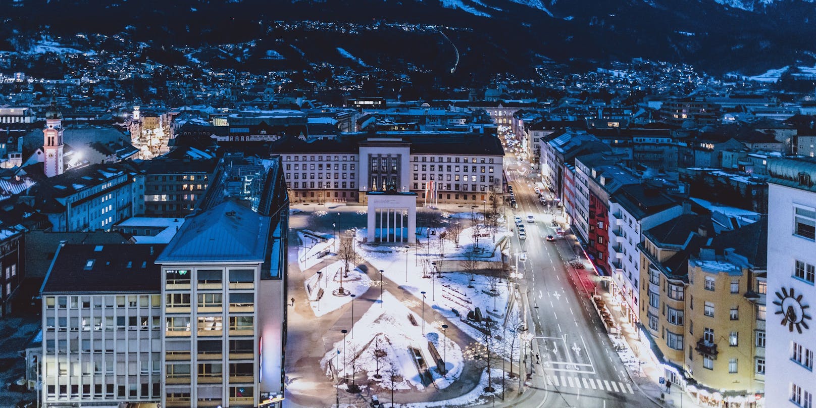 Tirols Landeshauptstadt Innsbruck.