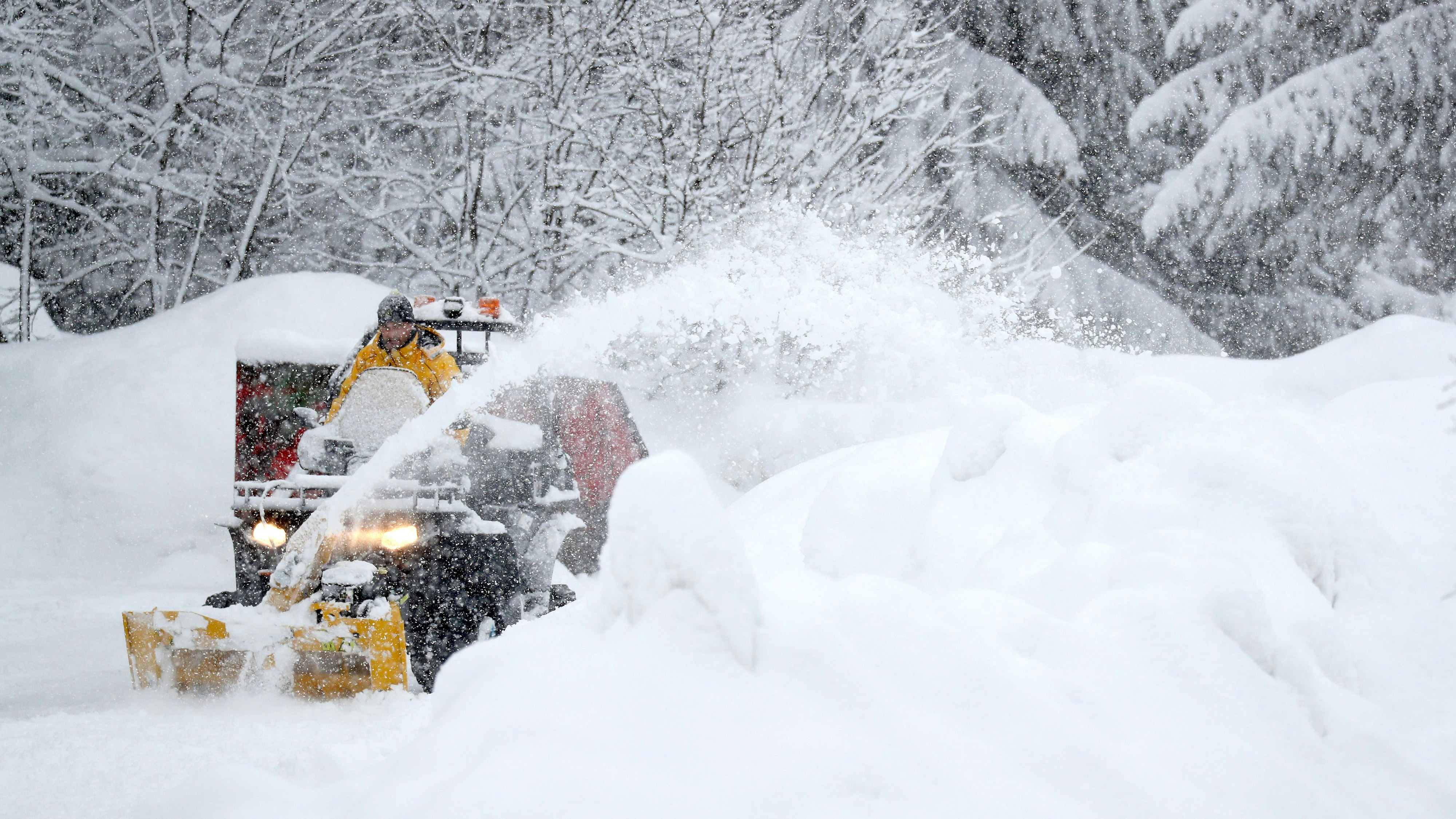 Der Schnee kehrt nach Österreich zurück.