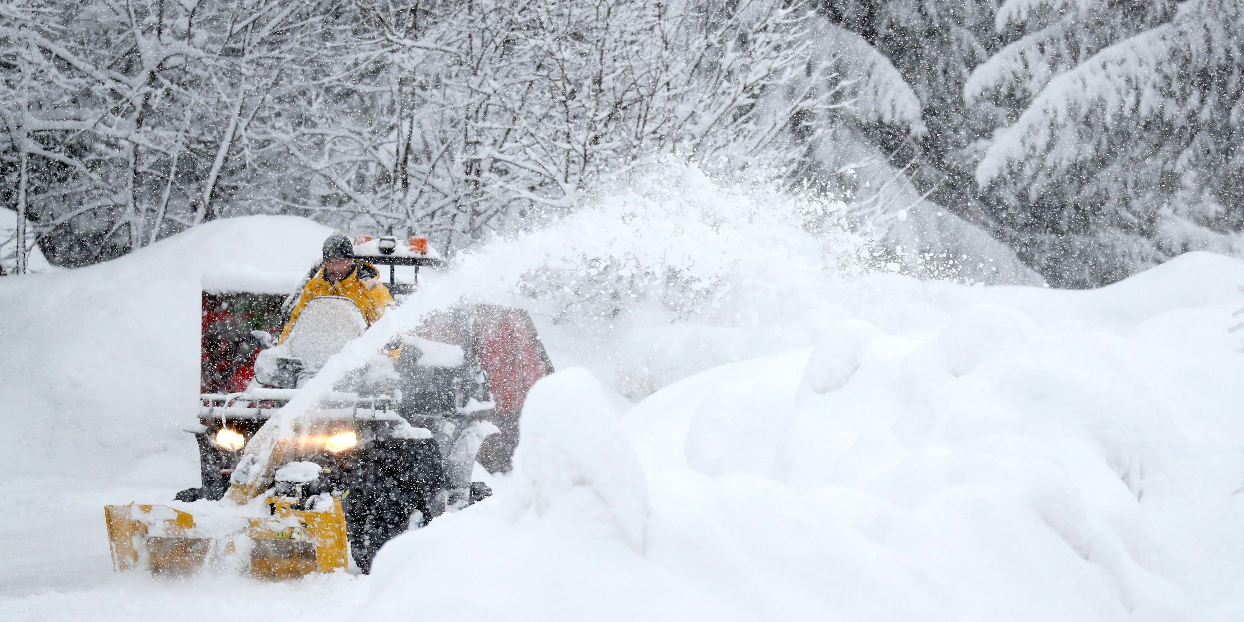 Der Schnee kehrt nach Österreich zurück.