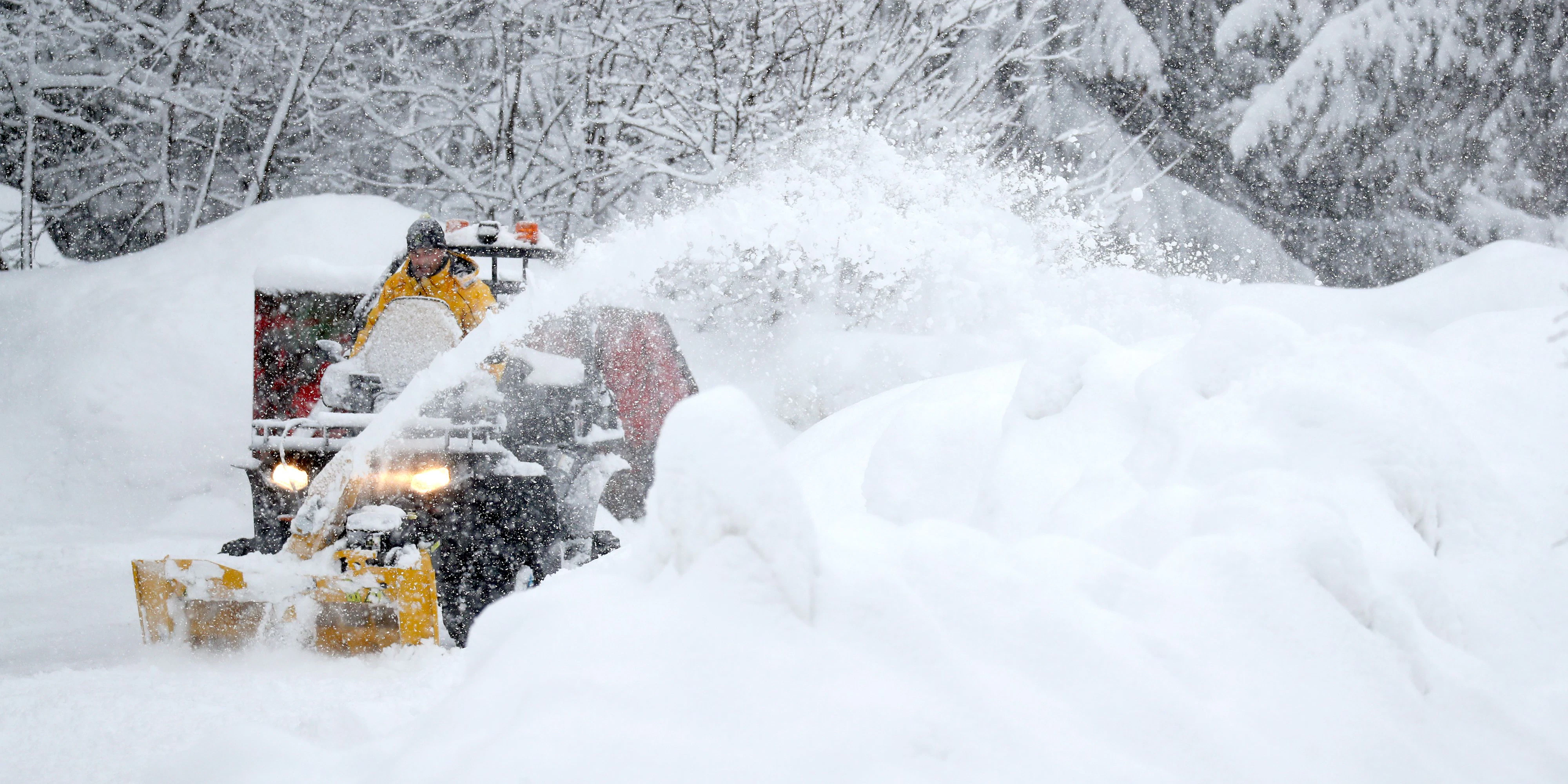 Der Schnee kehrt nach Österreich zurück.