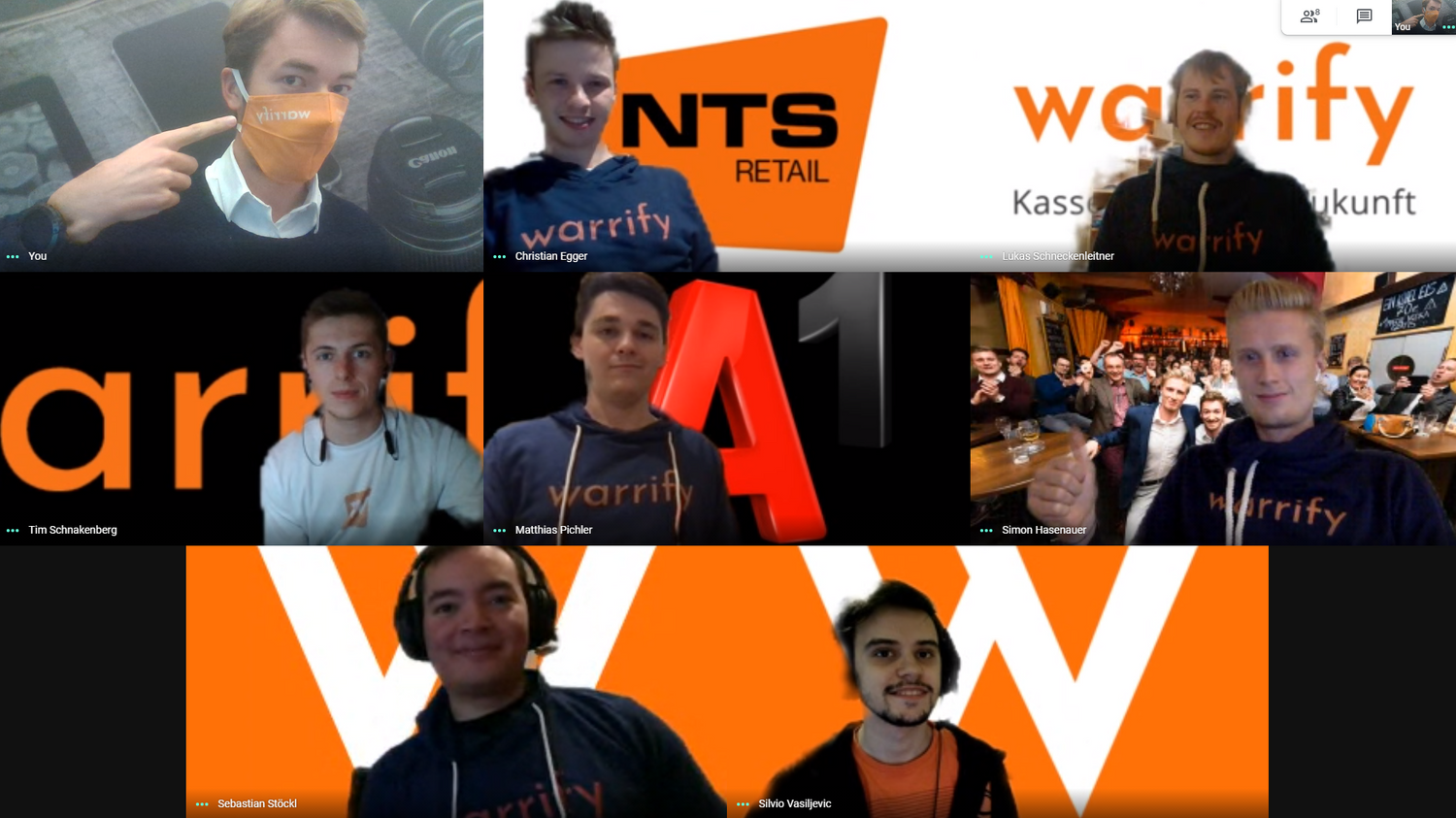 Willkommen am A1 Start Up Campus und in allen A1 Shops: Digitale Kaufbelege mit warrify.