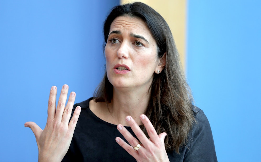 Die deutsche Virologin Melanie Brinkmann gehört auch dem wissenschaftlichen Beraterstab der Kanzlerin an