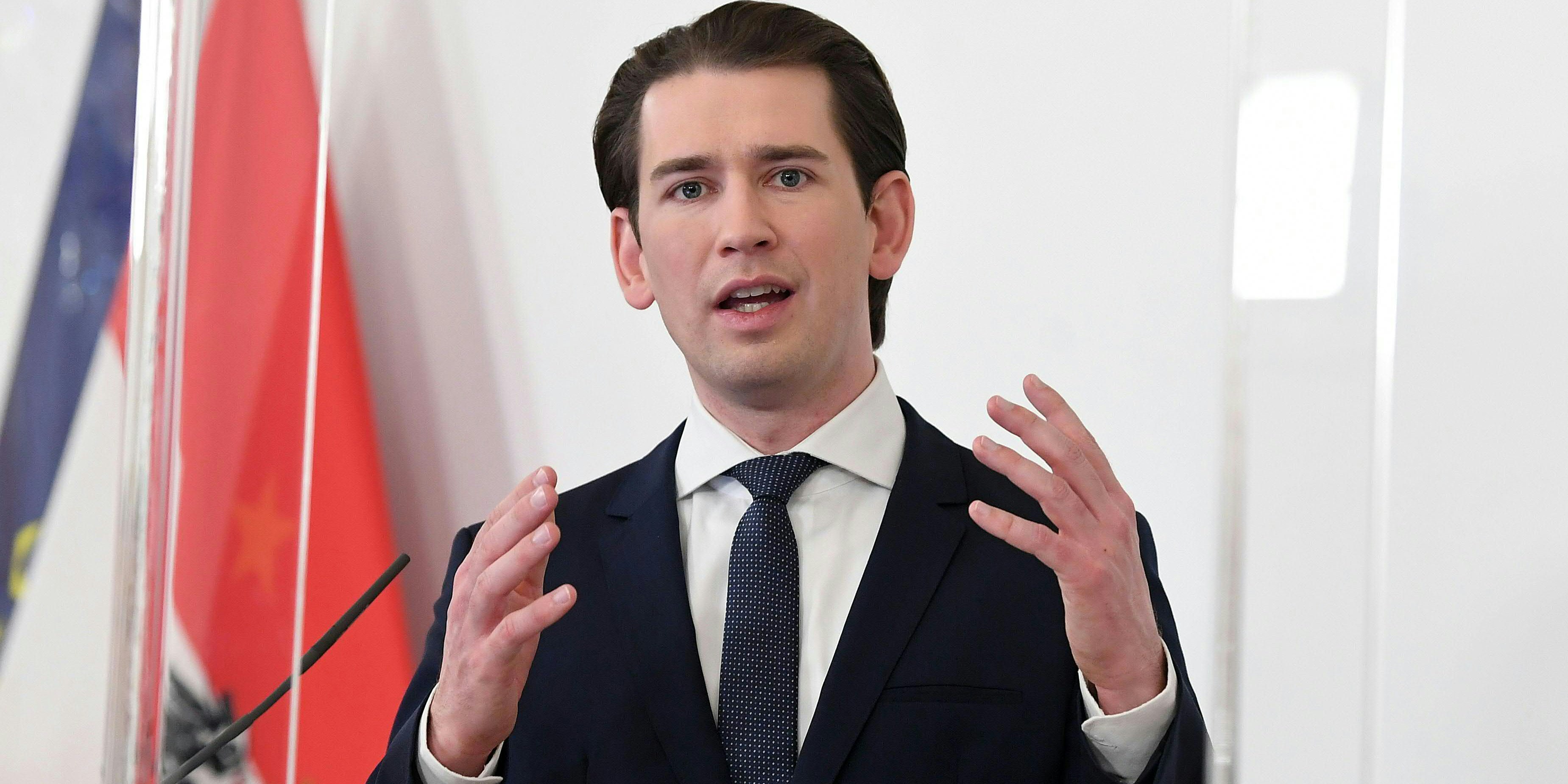 Bundeskanzler Sebastian Kurz.