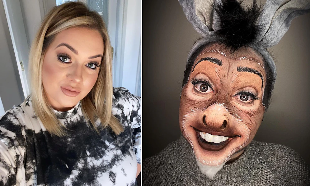 Maskenbildnerin Nicki Teal vertrieb sich den Lockdown-Hausarrest mit tollen Verwandlungen in ihre Disney-Helden. 
