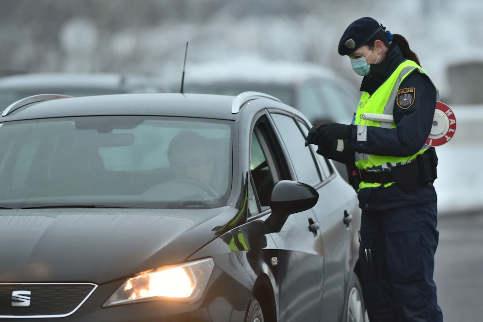 Vor dem Grenzübertritt muss man online ein Formular ausfüllen.