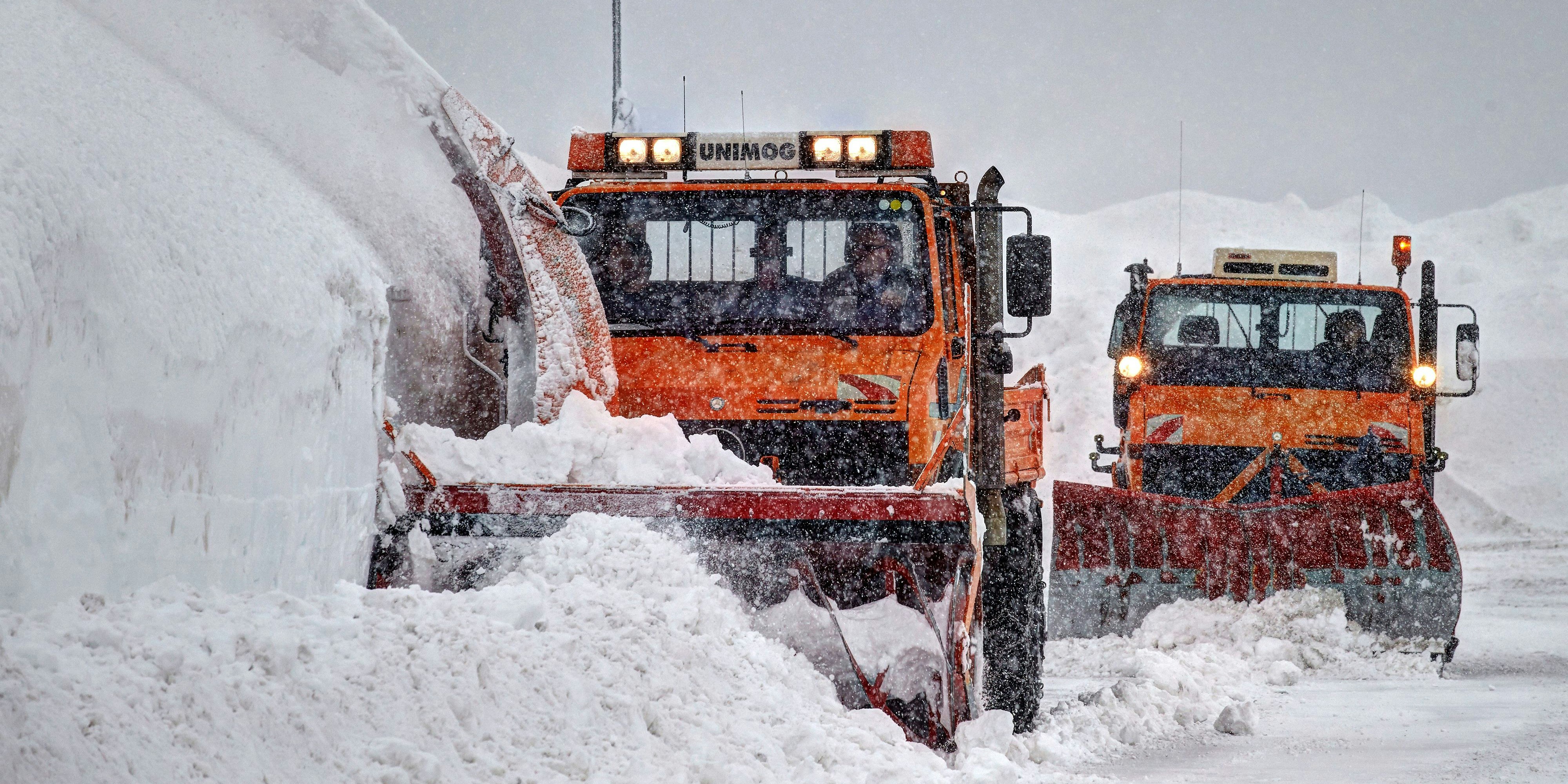 Der Winterdienst ist gerüstet.
