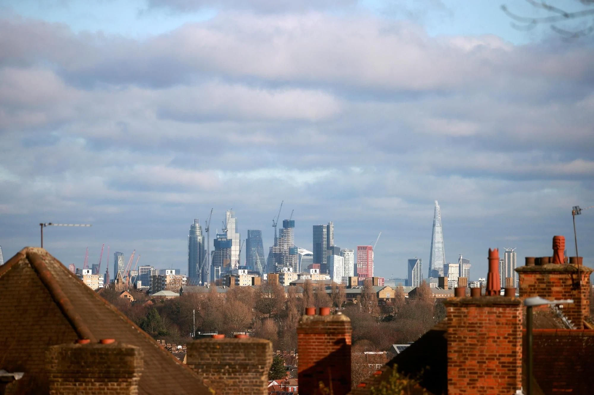 Ein Blick auf die Skyline von London. In der Metropole kam es zu mehreren Messerangriffen.