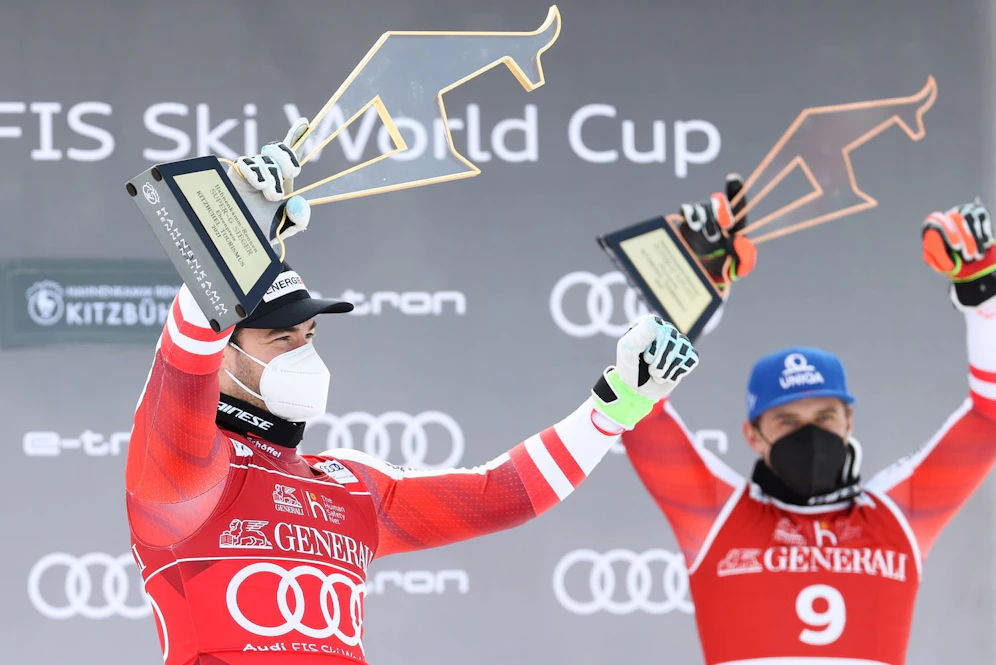 Vincent Kriechmayr und Matthias Mayer unmittelbar vor der WM in Topform. 