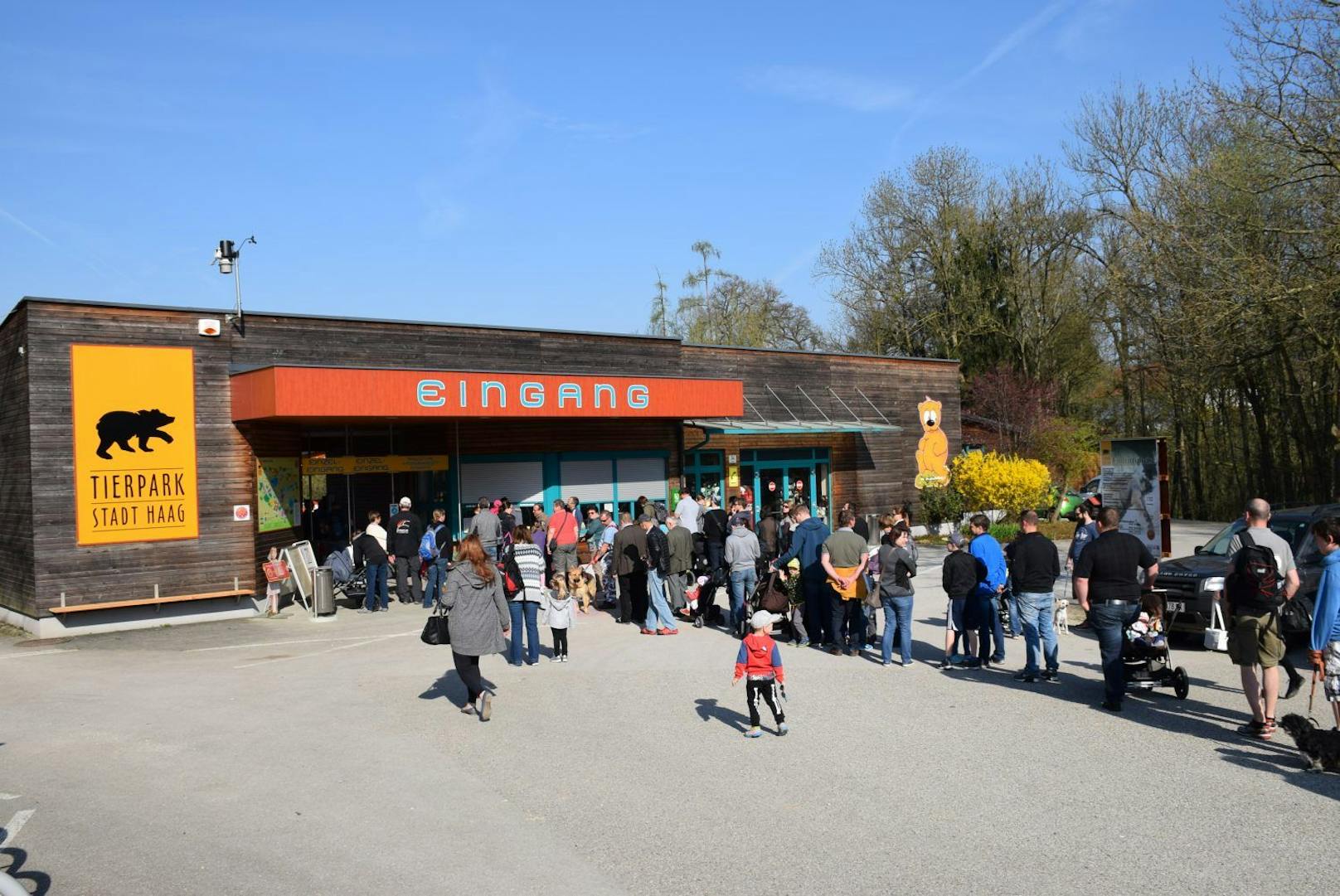 Ermäßigter Eintritt am Familientag im Tierpark Haag