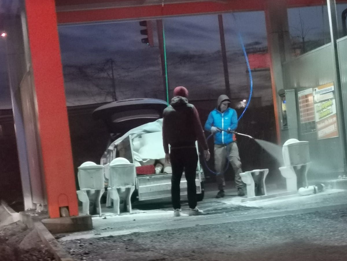 Kuriose Wasch-Aktion in Mattersburg