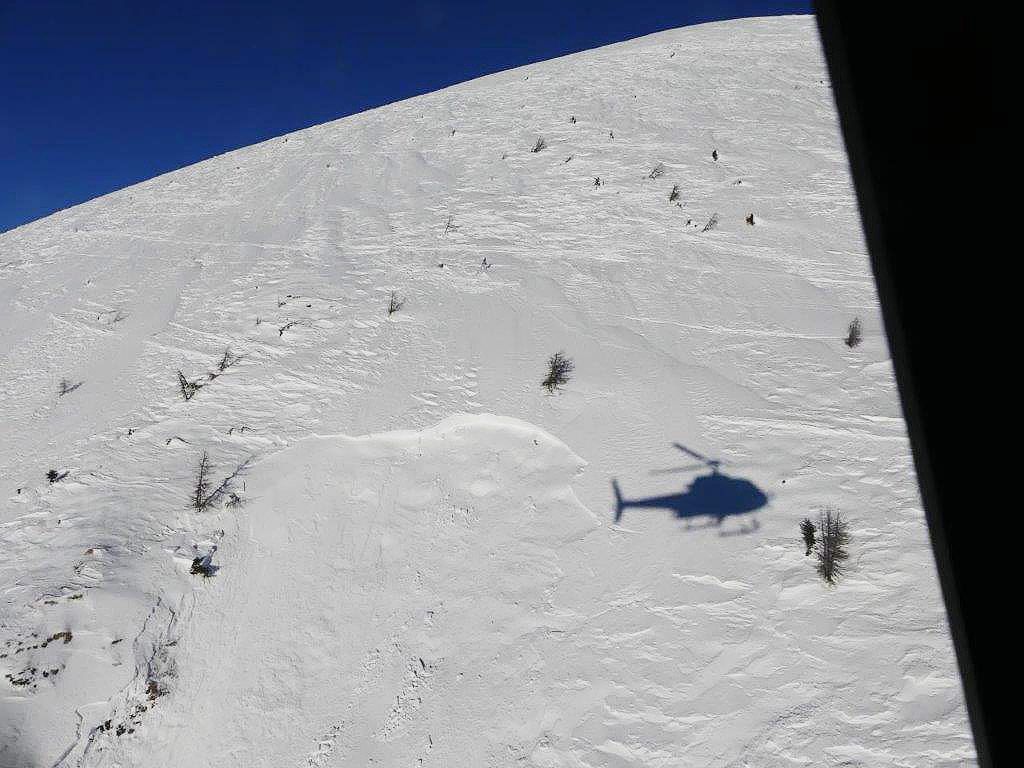 Ein Helikopter im Einsatz. Archivbild.