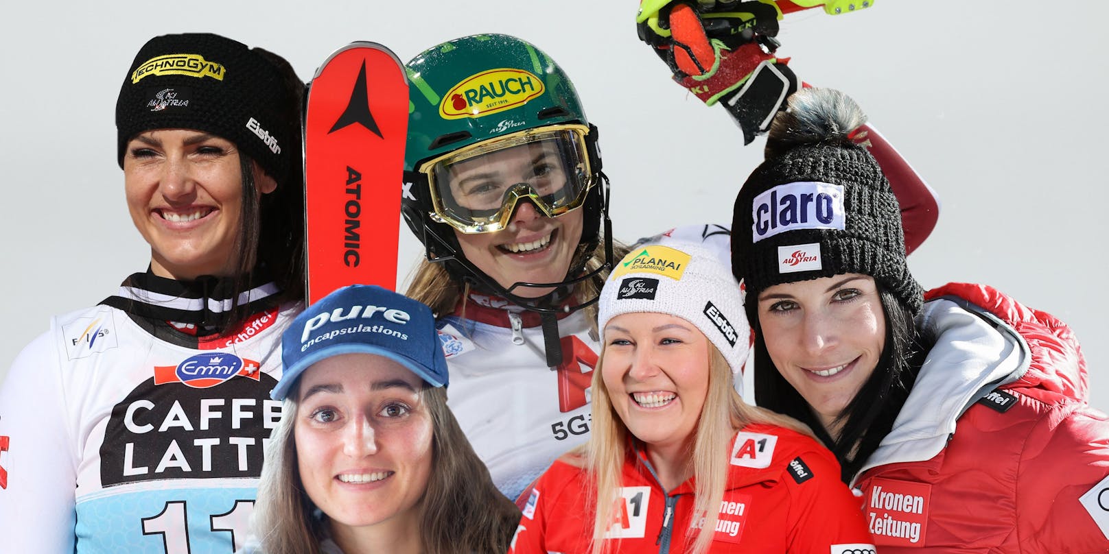 Das ist unser Damen-Team bei der Ski-WM 2021