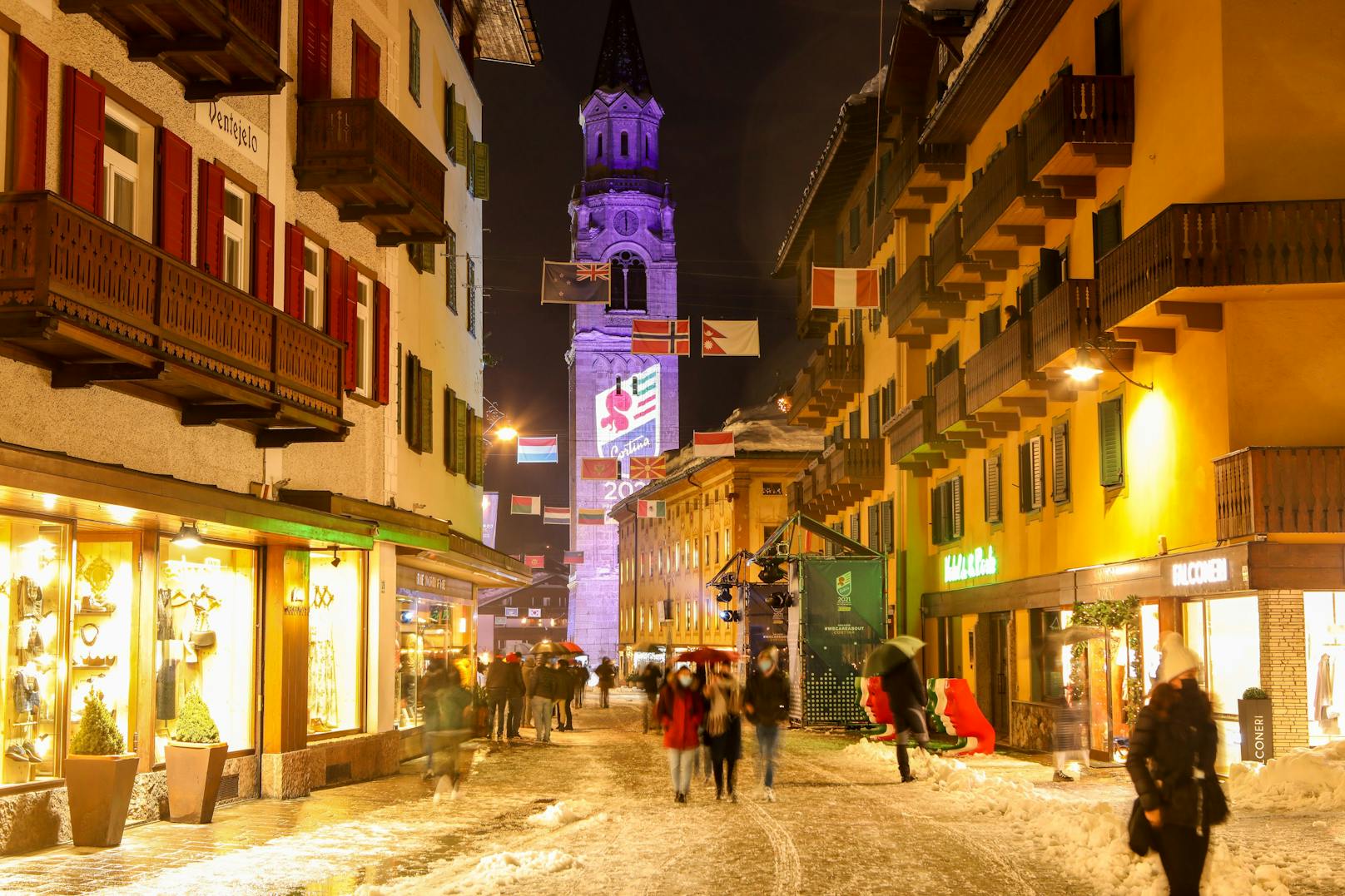 Ski-WM: Streifzug durch Cortina d'Ampezzo