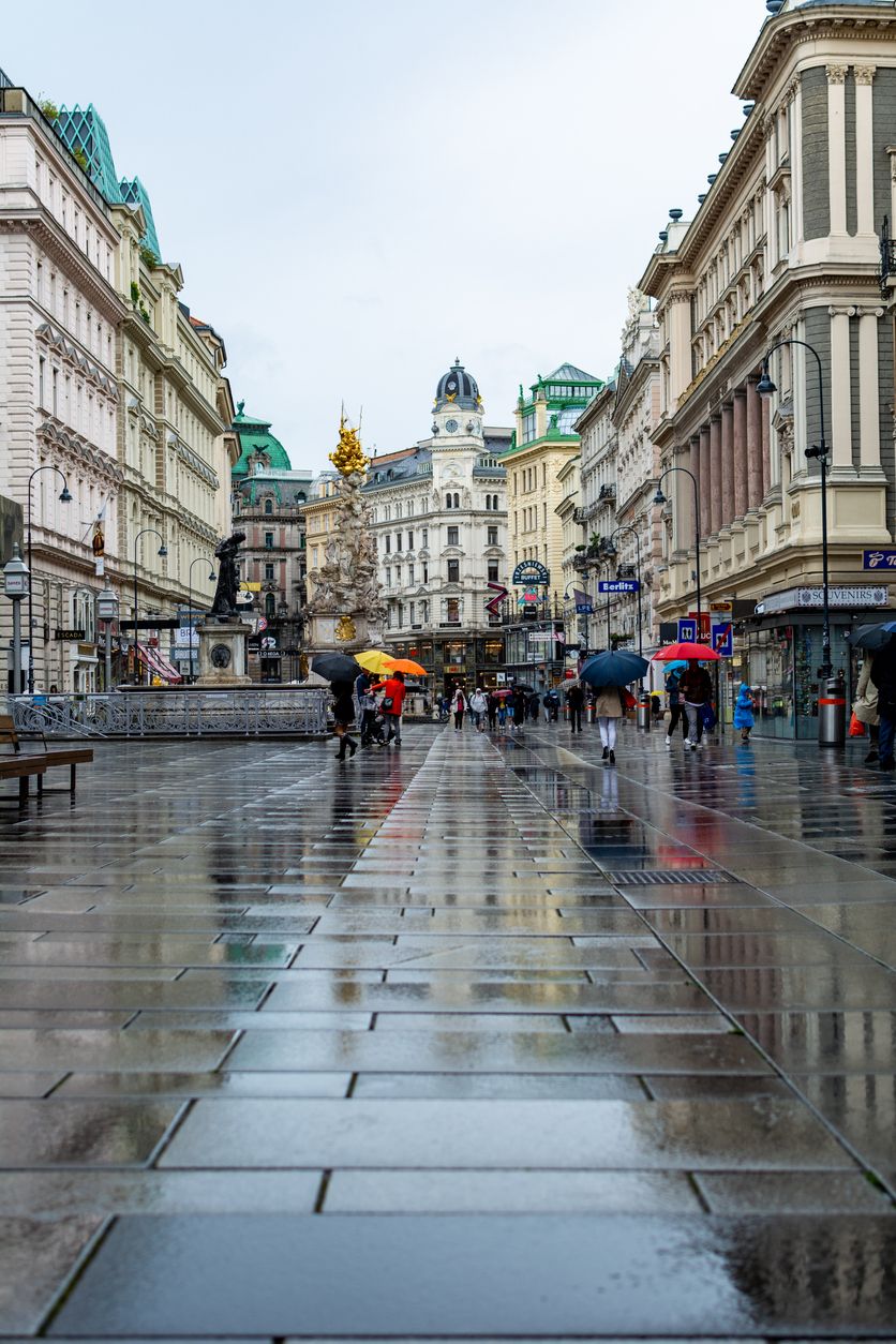 Auch in Wien ist mit Regen zu rechnen.