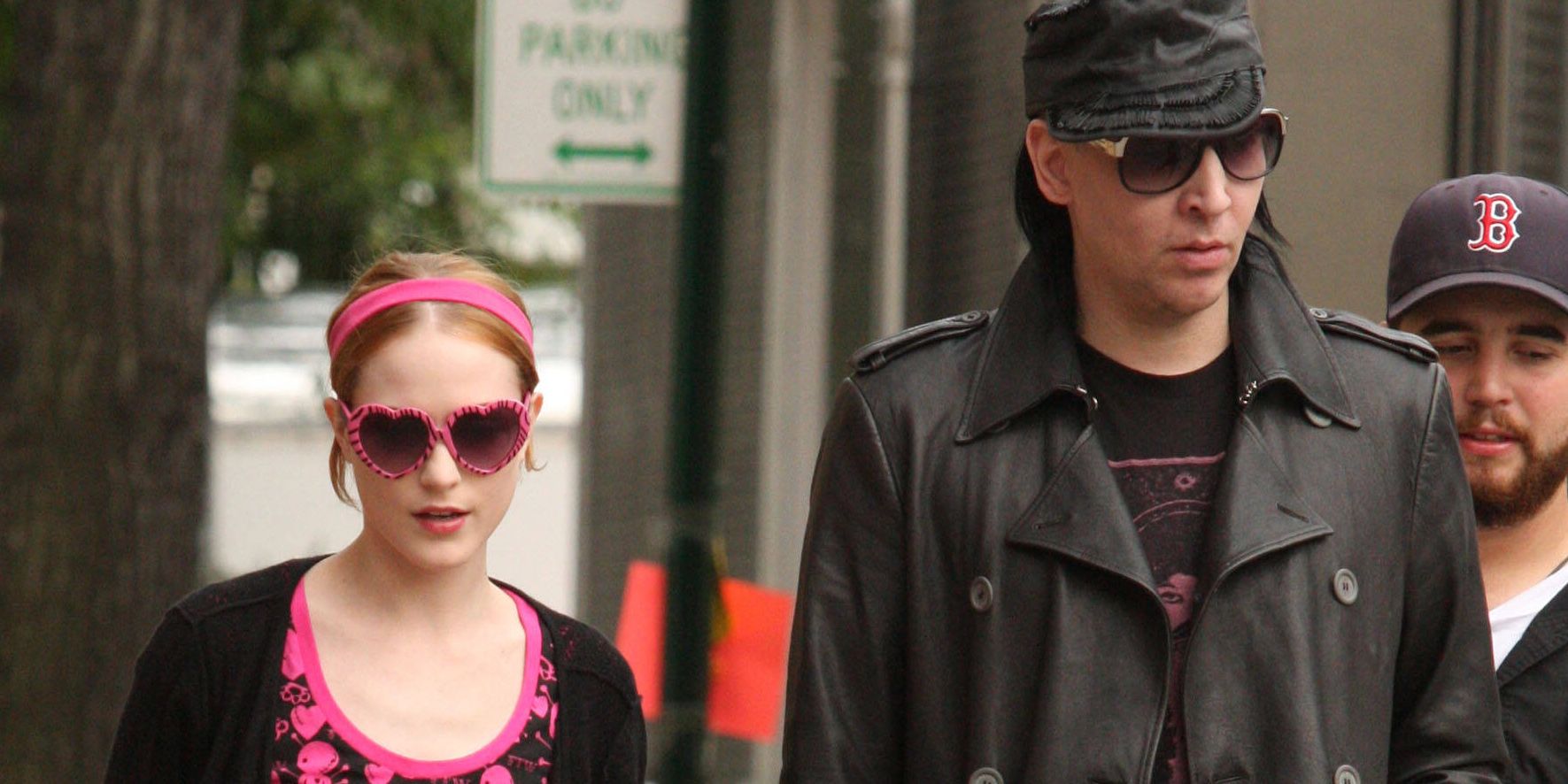 Evan Rachel Wood und Marilyn Manson