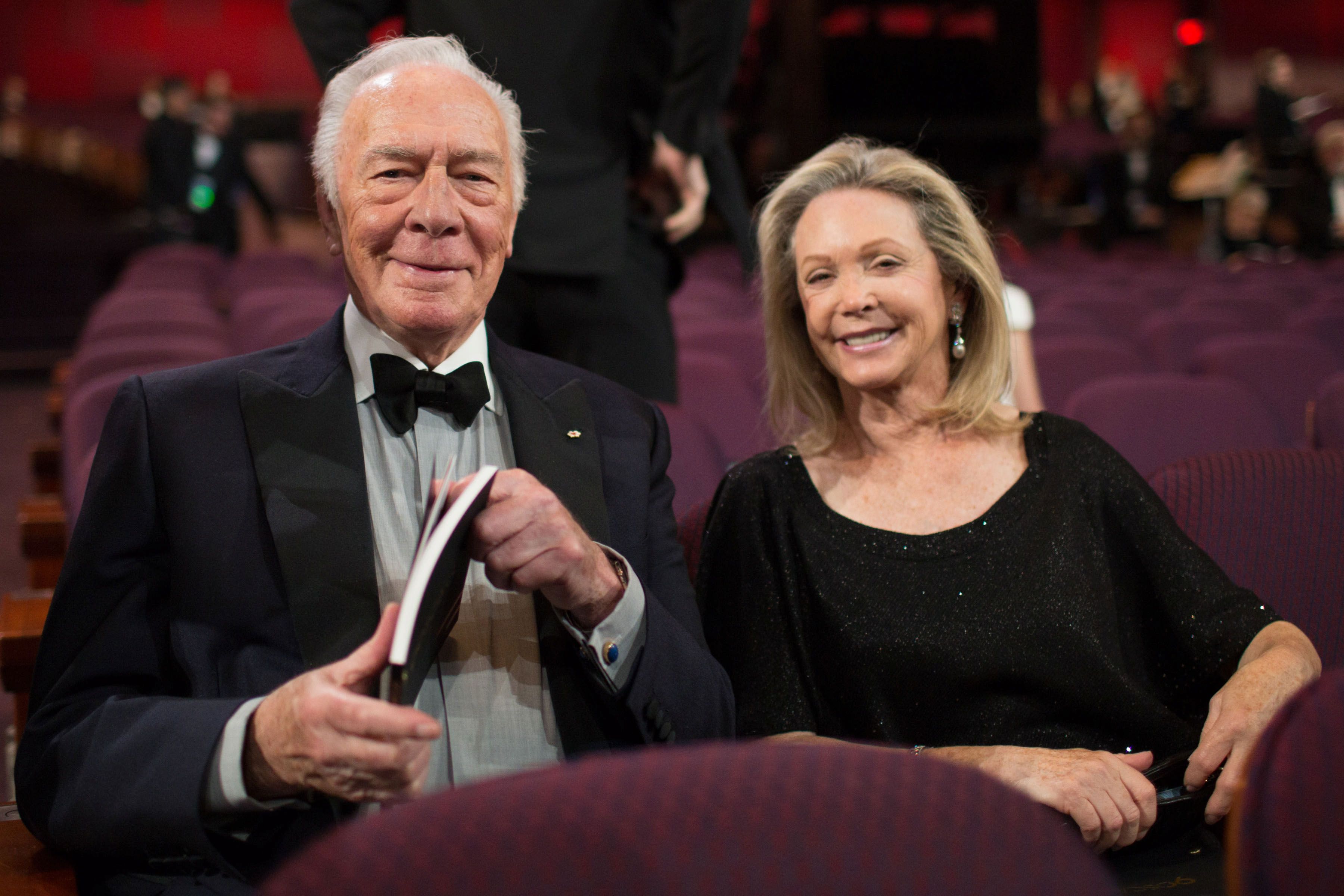 Schauspiel-Legende<strong> Christopher Plummer</strong> mit seiner dritten Ehefrau <strong>Elaine Taylor</strong>. 