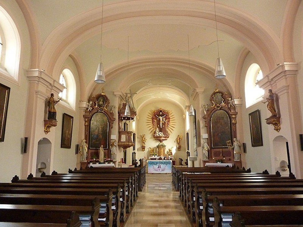 Die Pfarrkirche in Hadersdorf am Kamp