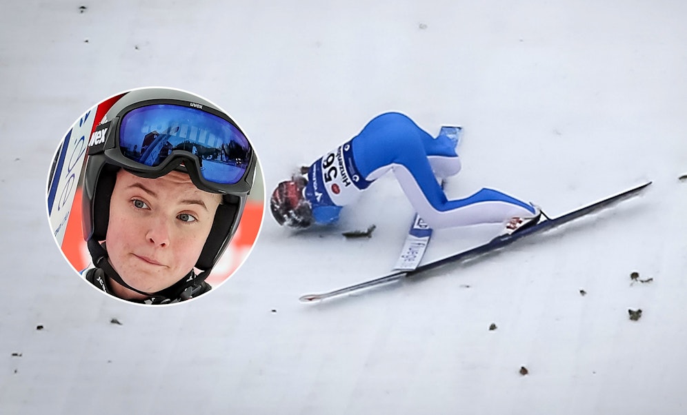 Schlimmer Sturz von Eirin Maria Kvandal