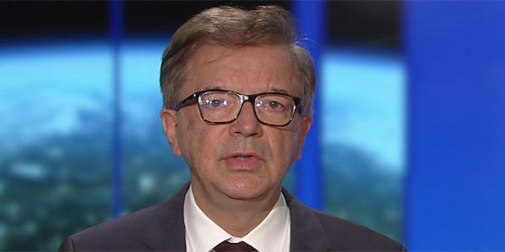 Gesundheitsminister Rudolf Anschober in der ORF-