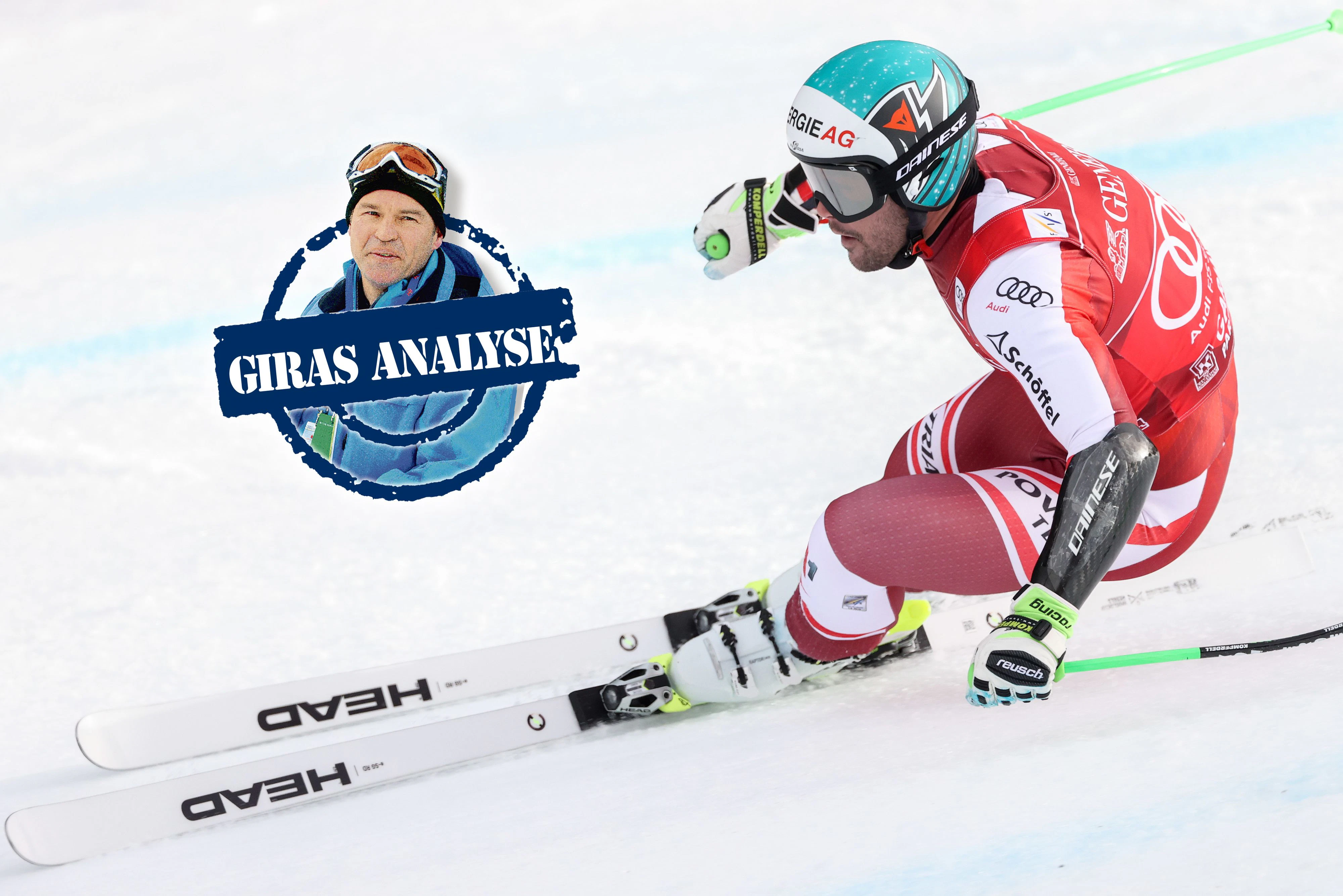 Marc Girardelli kommentiert für "Heute" das Ski-Geschehen.