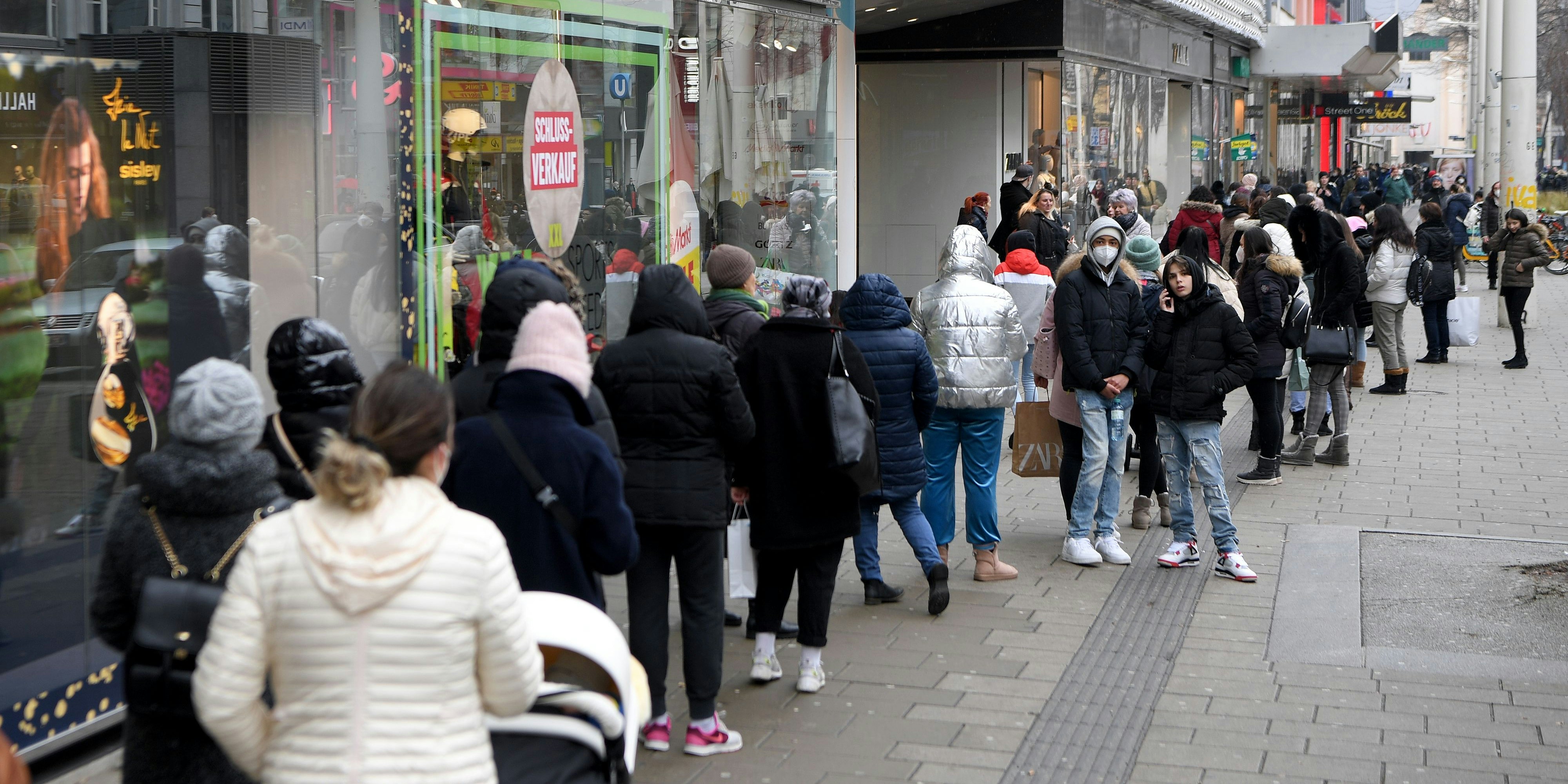 Der Handel hat ab 8. Februar wieder offen.