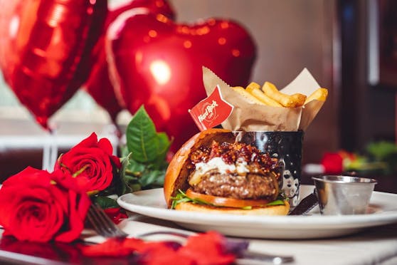 Diamond-Menü zum Valentinstag im Hard Rock Cafe Vienna