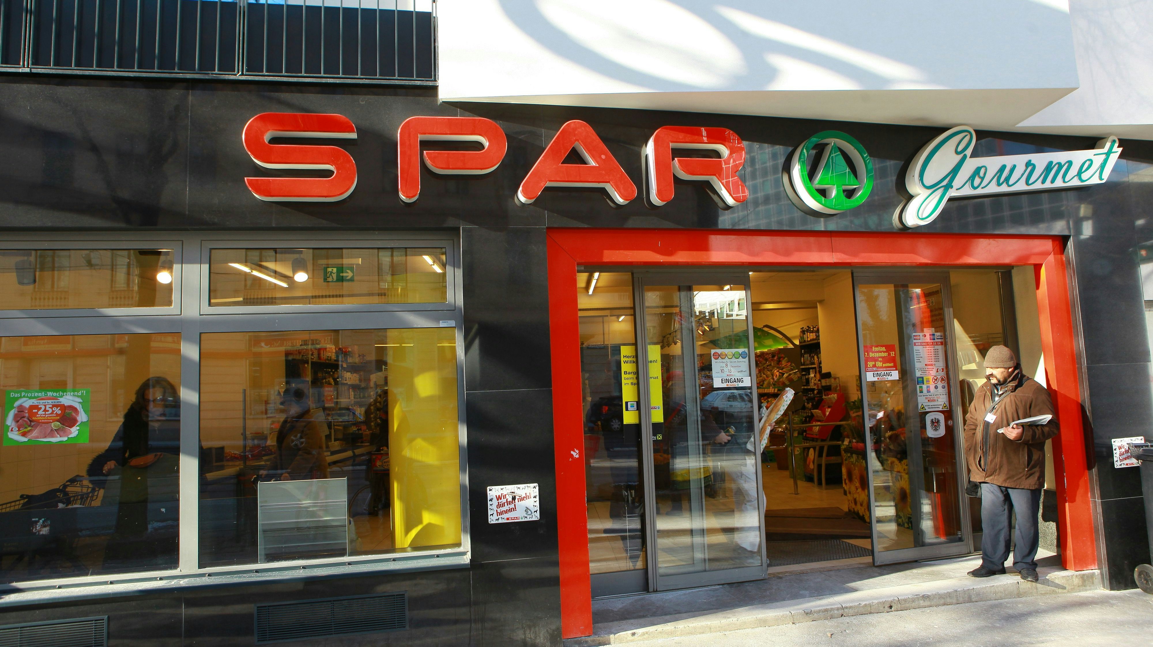 Spar-Gourmet Filiale in der Wiedner Hauptstraße, Wien. Archivbild
